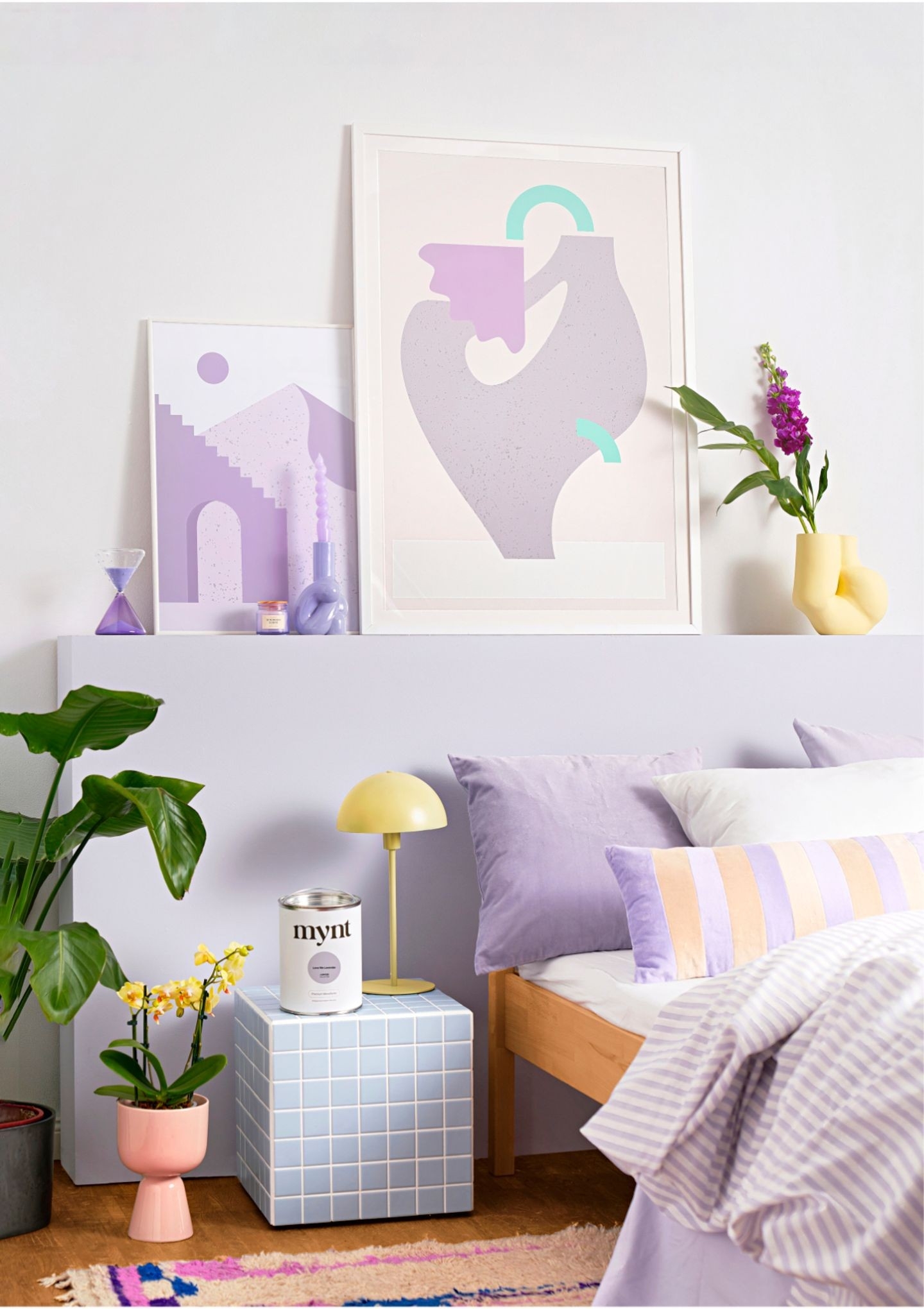 Farbe Fürs Bett: Digital Lavender - [Schöner Wohnen] for Schlafzimmer Ideen Lavendel